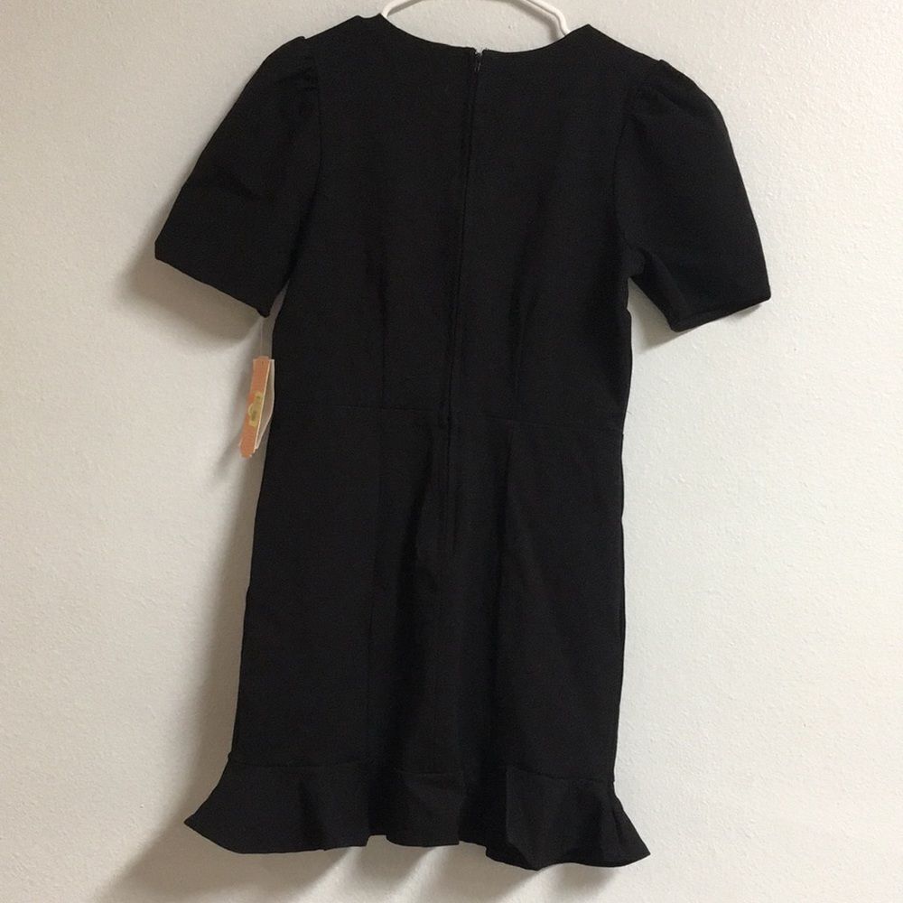GB GIRLS • Black Ruffle Dress Heartland Dixie Size Large - Picture 2 of 8